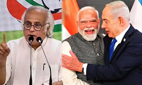 പ്രധാനമന്ത്രിയുടെ ഇസ്രായേൽ സന്ദർശനം അപമാനകരമെന്ന് ജയറാം രമേശ്; ധാർമിക ഭീരുത്വം കാണിച്ചതായും വിമർശനം പ്രധാനമന്ത്രിയുടെ ഇസ്രായേൽ സന്ദർശനം അപമാനകരമെന്ന് ജയറാം രമേശ്; ധാർമിക ഭീരുത്വം കാണിച്ചതായും വിമർശനം