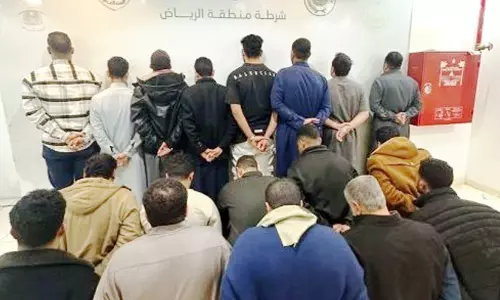 റിയാദിൽ കാർ ഷോറൂമിന് മുന്നിൽ കൂട്ടത്തല്ല്; 36 പ്രവാസികൾ പിടിയിൽ