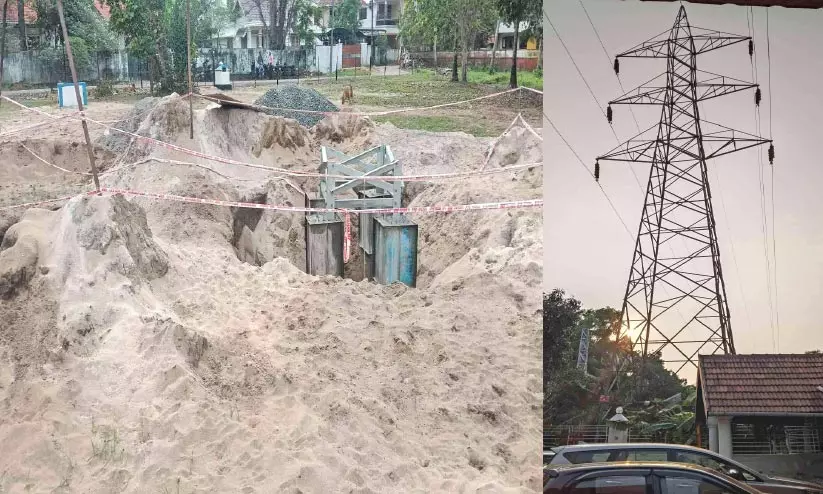 വൈദ്യുത കമ്പികൾ ഉയർത്തുന്ന ജോലികൾ വൈകുന്നു: ഉയരപ്പാത നിര്മാണത്തിന് തടസമാകും വൈദ്യുത കമ്പികൾ ഉയർത്തുന്ന ജോലികൾ വൈകുന്നു: ഉയരപ്പാത നിര്മാണത്തിന് തടസമാകും