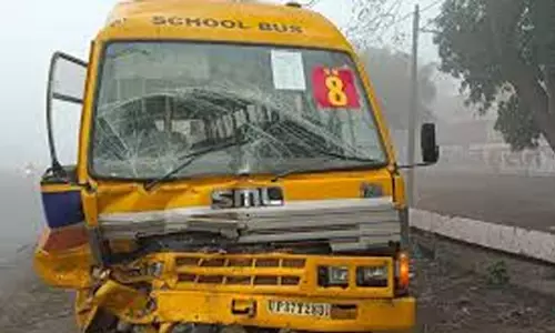 ഓടുന്ന സ്കൂൾ ബസിന്‍റെ ഫ്ലോർ തകർന്നു; റോഡിൽ വീണ ആറുവയസ്സുകാരിക്ക് ബസിന്‍റെ പിൻ ചക്രം കയറി ദാരുണാന്ത്യം