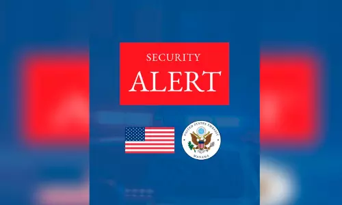 സുരക്ഷാ ഭീഷണി: അമേരിക്കൻ പൗരന്മാർക്ക് കർശന ജാഗ്രതാ നിർദ്ദേശവുമായി ബഹ്റൈനിലെ യു.എസ് എംബസി