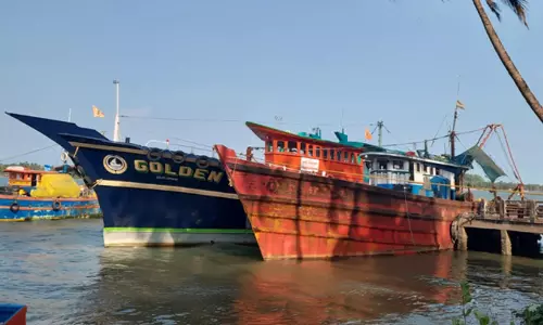 Fishing boat seized by the Fisheries Department Fishing boat seized by the Fisheries Department