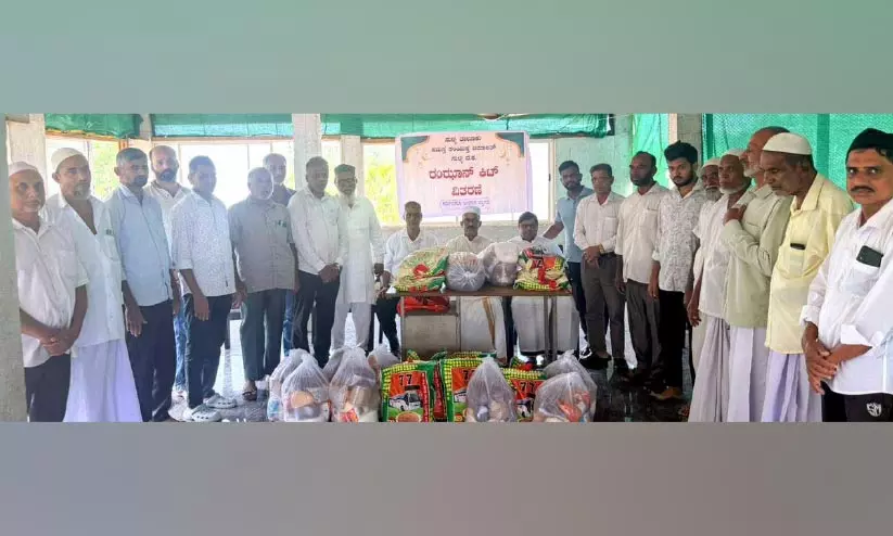 പാവപ്പെട്ടവരെ സഹായിക്കുന്നതിൽ സംയുക്ത ജമാഅത്ത് മാതൃക -ടി.എം. ഷാഹിദ് തെക്കിൽ