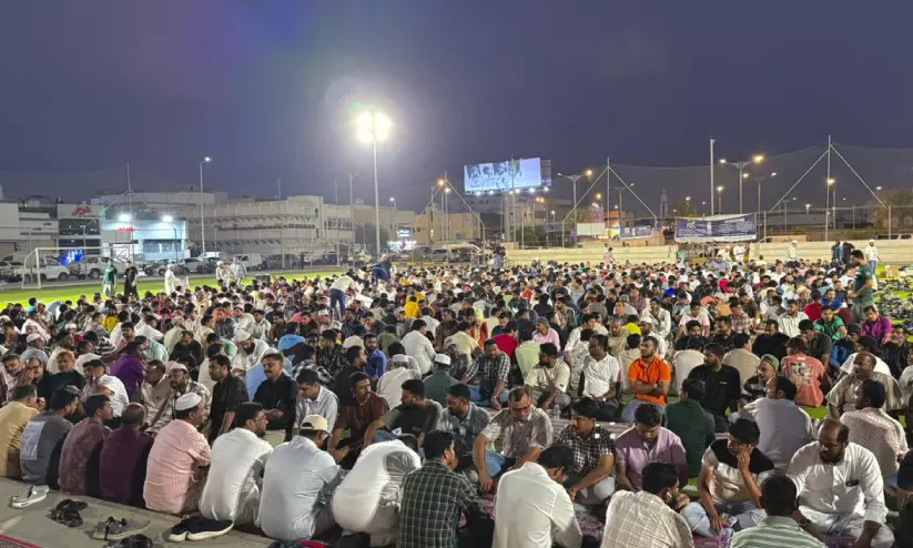 സ്നേ​ഹൈ​ക്യ​ത്തിന്റെ വി​ളം​ബ​ര​മാ​യി ഐ.​സി.​എ​ഫ് ഗ്രാ​ൻ​ഡ് ഇ​ഫ്താ​ർ