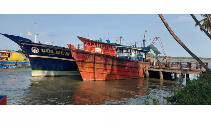 അ​ന​ധി​കൃ​ത മ​ത്സ്യ​ബ​ന്ധ​നം: ക​ർ​ണാ​ട​ക ബോ​ട്ട് പി​ടി​യി​ൽ