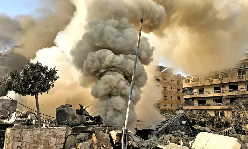 പശ്ചിമേഷ്യയിലേക്ക് കൂടുതൽ യു.എസ് സൈന്യം; യുദ്ധം ഇനി എത്രനാൾ? പശ്ചിമേഷ്യയിലേക്ക് കൂടുതൽ യു.എസ് സൈന്യം; യുദ്ധം ഇനി എത്രനാൾ?