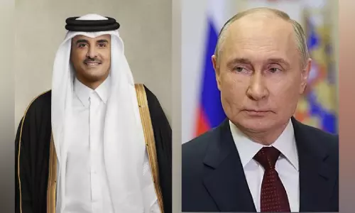 ഐ​ക്യ​ദാ​ർ​ഢ്യം അറിയി​ച്ച് റ​ഷ്യ​ൻ പ്ര​സി​ഡ​ന്റ് വ്ളാ​ദി​മി​ർ പു​ടി​ൻ