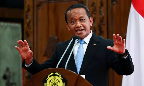 Energy Minister Bahleel Lahadalia