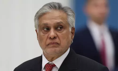 Pakistans Deputy Prime Minister and Foreign Minister Ishaq Dar
