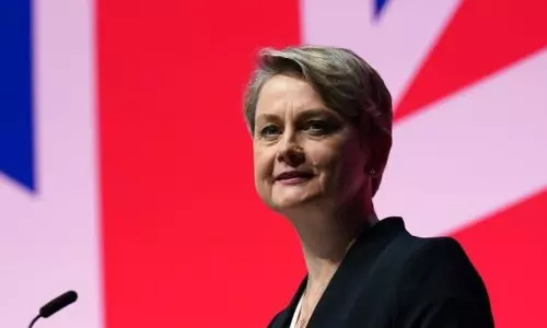 British Foreign Minister Yvette Cooper