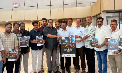 ‘വോളിബാൾ പൊടിപൂരവും കുടുംബ സംഗമവും’ പോസ്റ്റർ പ്രകാശനം