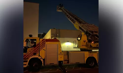 യു.എസ്​ കോൺസുലേറ്റിന്​ സമീപം ഡ്രോൺ പതിച്ച്​ തീപ്പിടിത്തം