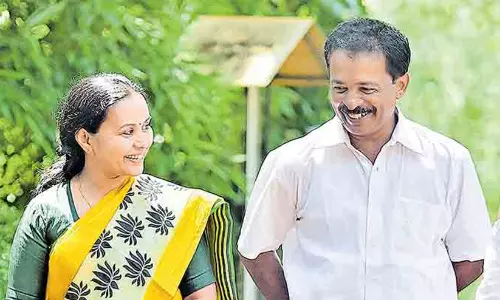 വീണയെ മത്സരിപ്പിക്കരുതെന്ന് കത്തയച്ചിട്ടില്ലെന്ന് ഭർത്താവ്