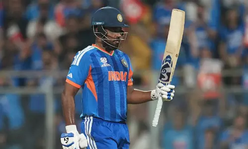 സെഞ്ചുറിയേക്കാൾ വലുത് ടീമിന്റെ സ്കോർ; വാങ്കഡെയിൽ റെക്കോർഡുകൾ കടപുഴക്കി സഞ്ജു