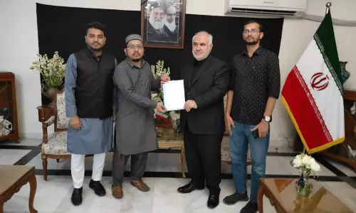 ഇറാൻ അംബാസഡ​റെ കണ്ട് എസ്.ഐ.ഒയുടെ അനുശോചനം