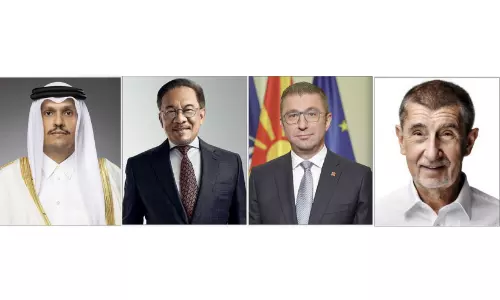 പി​ന്തു​ണ​യു​മാ​യി ലോ​ക​നേ​താ​ക്ക​ൾ