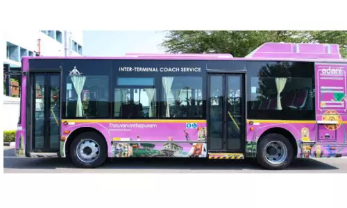 തിരുവനന്തപുരം വിമാനത്താവളത്തില്‍ ഇ.വി ബസ് സര്‍വീസ്