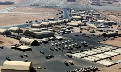 അൽഖർജ് അമീർ സുൽത്താൻ എയർബേസിനു നേരെ മിസൈൽ ആക്രമണം