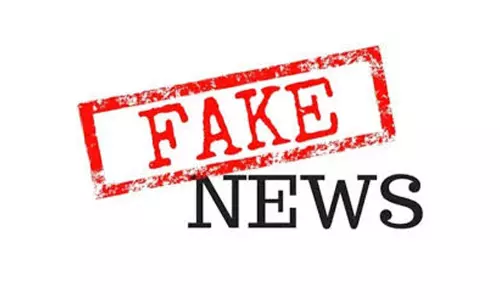 സോ​ഷ്യ​ൽ മീ​ഡി​യ പ്ര​ചാ​ര​ണം വ്യാ​ജം