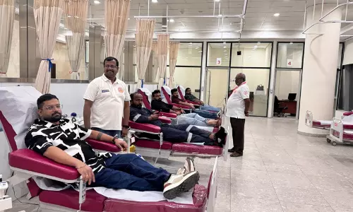 ബി.​ഡി.​കെ-​കെ.​എം.​എ​ഫ്  ര​ക്ത​ദാ​ന ക്യാ​മ്പ് സം​ഘ​ടി​പ്പി​ച്ചു