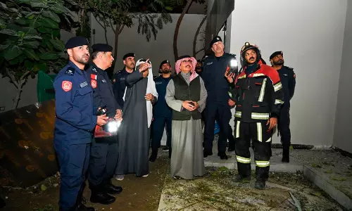 ഇറാൻ ആക്രമണം; ജുഫൈറിലെ തകർന്ന വീടുകൾ സന്ദർശിച്ച് ആഭ്യന്തര മന്ത്രി