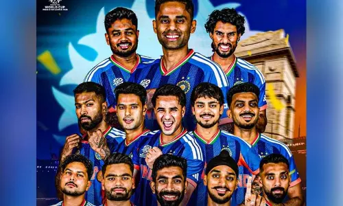 ചരിത്രമെഴുതി ഇന്ത്യ! ട്വന്റി20 ലോകകപ്പിൽ മൂന്നാം കിരീടം; ന്യൂസിലൻഡിനെ 96 റൺസിന് തോൽപിച്ചു ചരിത്രമെഴുതി ഇന്ത്യ! ട്വന്റി20 ലോകകപ്പിൽ മൂന്നാം കിരീടം; ന്യൂസിലൻഡിനെ 96 റൺസിന് തോൽപിച്ചു