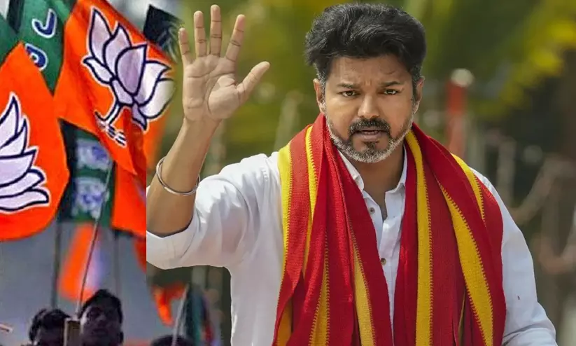 വിജയിനെ എൻ.ഡി.എയിലെത്തിക്കാൻ അണിയറ നീക്കം; ഇടനിലക്കാരനായി ആന്ധ്ര ഉപമുഖ്യമന്ത്രി പവൻ കല്യാൺ വിജയിനെ എൻ.ഡി.എയിലെത്തിക്കാൻ അണിയറ നീക്കം; ഇടനിലക്കാരനായി ആന്ധ്ര ഉപമുഖ്യമന്ത്രി പവൻ കല്യാൺ