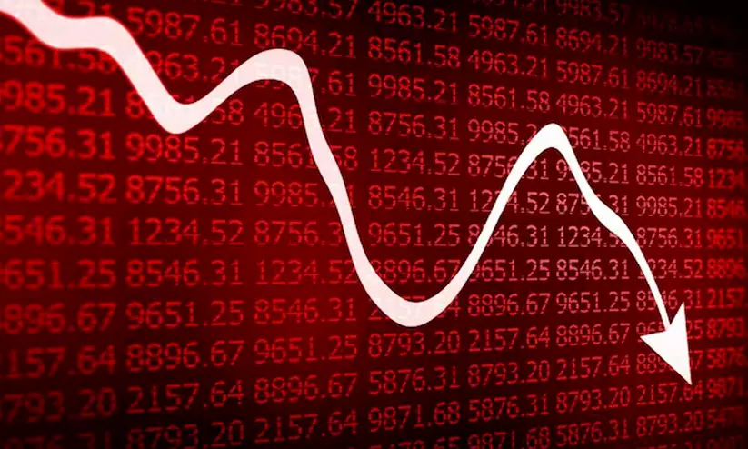 കൂപ്പുകുത്തി ഓഹരി വിപണി: നിഫ്റ്റി 24,000ൽ താഴെ, 2,000ത്തിനും താഴേക്ക് വീണ് സെൻസെക്സ് കൂപ്പുകുത്തി ഓഹരി വിപണി: നിഫ്റ്റി 24,000ൽ താഴെ, 2,000ത്തിനും താഴേക്ക് വീണ് സെൻസെക്സ്