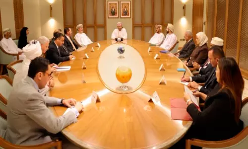 അറബ് അംബാസഡർമാരുമായി കൂടിക്കാഴ്ച നടത്തി