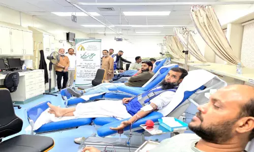 അൽ മന്നാഇ സെന്റർ രക്തദാന ക്യാമ്പ് സംഘടിപ്പിച്ചു അൽ മന്നാഇ സെന്റർ രക്തദാന ക്യാമ്പ് സംഘടിപ്പിച്ചു