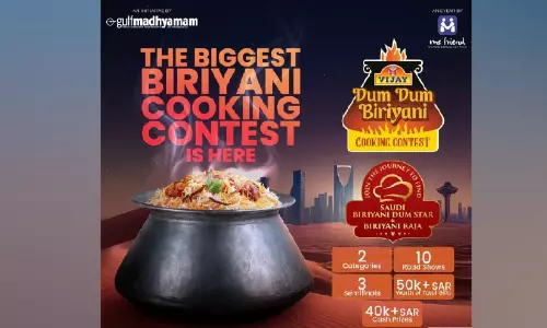 സൗ​ദി​യി​ലെ ഏ​റ്റ​വും വ​ലി​യ ബി​രി​യാ​ണി മാ​മാ​ങ്കം; ‘വിജയ് ദം ദം ബിരിയാണി’ മത്സര   രജിസ്ട്രേഷൻ മാർച്ച് 12ന് അവസാനിക്കും