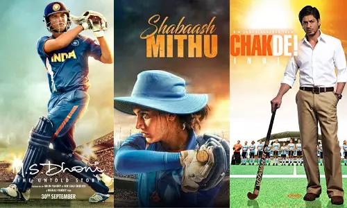 ‘ചക് ദേ ഇന്ത്യ’ മുതൽ ‘ധോണി ദി അൺടോൾഡ് സ്റ്റോറി’ വരെ, ബോക്സ് ഓഫീസ് തൂത്തുവാരിയ ഇന്ത്യൻ സ്പോർട്സ് ചിത്രങ്ങൾ; ഒ.ടി.ടിയിൽ എവിടെ കാണാം...