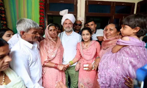 ആ ട്രാക്ടർ യാത്ര കഴിഞ്ഞ് മൂന്നു വർഷം, മദിനയിൽ രാഹുൽ വീണ്ടുമെത്തി; മലികിന്റെ മകളുടെ വിവാഹത്തിൽ പ​ങ്കെടുക്കാൻ...