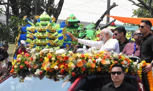 ‘കോൺഗ്രസ് മുസ്‍ലിം ലീഗ്, മാവോയിസ്റ്റ് കോൺഗ്രസായി മാറി; പി.ഡി.പിയുമായി എൽ.ഡി.എഫിന് ബന്ധം’ -മോദി