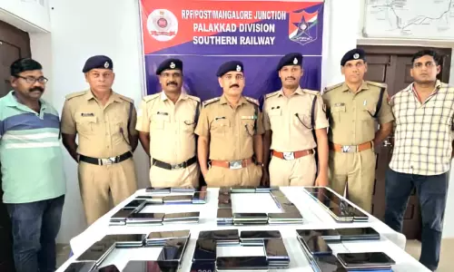 തിരുനെൽവേലി എക്സ്പ്രസ് ട്രെയിനിൽ നിന്ന് 201 മൊബൈൽ ഫോണുകൾ പിടികൂടി