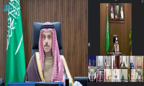 അ​റ​ബ്-​യൂ​റോ​പ്യ​ൻ ഉ​ച്ച​കോ​ടി; ഇറാനിയൻ അതിക്രമങ്ങളെ അപലപിച്ച് സൗദി വിദേശകാര്യ മന്ത്രി