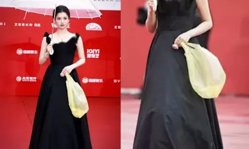 ഒരു മഞ്ഞ കവറിന്‍റെ വില 1.5 ലക്ഷം രൂപ! റെഡ് കാർപ്പറ്റിൽ ചർച്ചയായി നടിയുടെ ബാഗ്