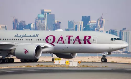 ഖ​ത്ത​ർ എ​യ​ർ​വേ​സ് എ​ത്തി​ച്ച​ത് 300 ട​ൺ ച​ര​ക്കു​ക​ൾ