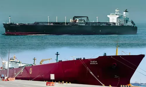 ‘ശിവാലിക്കും‘ ‘നന്ദ ദേവി’യും ഹുർമുസ് കടന്നു; പാചകവാതക പ്രതിസന്ധിയിൽ ഇന്ത്യക്ക് പ്രത്യാശ ‘ശിവാലിക്കും‘ ‘നന്ദ ദേവി’യും ഹുർമുസ് കടന്നു; പാചകവാതക പ്രതിസന്ധിയിൽ ഇന്ത്യക്ക് പ്രത്യാശ