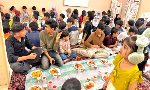 ജു​ബൈ​ൽ മ​ല​ർ​വാ​ടി ബാ​ല​സം​ഘം ഇ​ഫ്താ​ർ സം​ഗ​മം