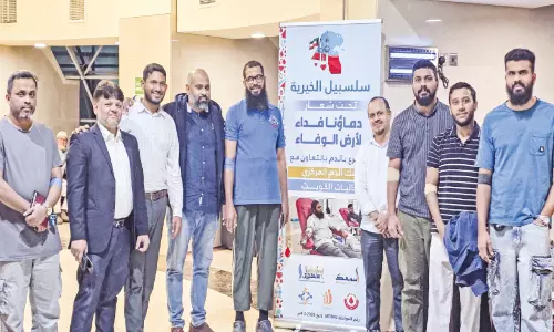 ഹുദാ സെന്റർ കെ.എൻ.എം രക്‌തദാന ക്യാമ്പ്