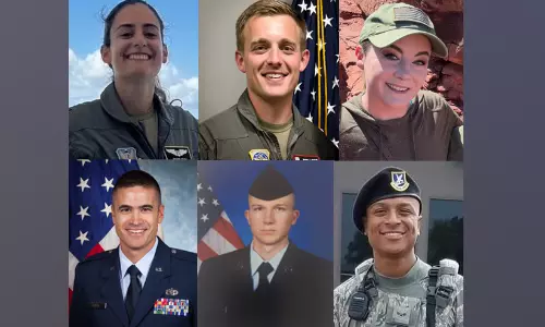 ഇറാഖിൽ തകർന്ന് വീണ യു.എസ് സൈനിക വിമാനത്തിൽ കൊല്ലപ്പെട്ട ആറ് സൈനികരെയും തിരിച്ചറിഞ്ഞു