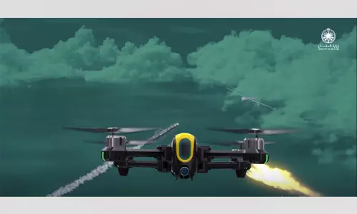 സൗദി കിഴക്കൻ പ്രവിശ്യയിൽ മിന്നൽ പ്രതിരോധം; ഒമ്പത് മണിക്കൂറിനിടെ 64 ഡ്രോണുകൾ തകർത്തു സൗദി കിഴക്കൻ പ്രവിശ്യയിൽ മിന്നൽ പ്രതിരോധം; ഒമ്പത് മണിക്കൂറിനിടെ 64 ഡ്രോണുകൾ തകർത്തു