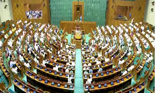 തെരഞ്ഞെടുപ്പ് പ്രഖ്യാപിച്ചതോടെ പാർലമെന്റ് ശാന്തം: ലോക്സഭയിൽ തിങ്കളാഴ്ച പ്രതിഷേധങ്ങളൊന്നും ഉണ്ടായില്ല തെരഞ്ഞെടുപ്പ് പ്രഖ്യാപിച്ചതോടെ പാർലമെന്റ് ശാന്തം: ലോക്സഭയിൽ തിങ്കളാഴ്ച പ്രതിഷേധങ്ങളൊന്നും ഉണ്ടായില്ല