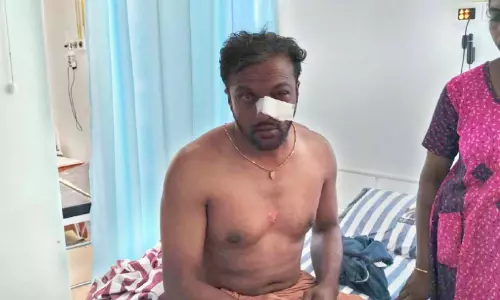 കാട്ടാന ആക്രമണത്തിൽ യുവാവിന് പരിക്ക് കാട്ടാന ആക്രമണത്തിൽ യുവാവിന് പരിക്ക്