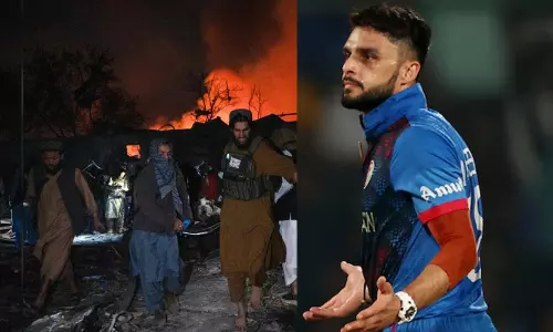 ‘ഇസ്രായേലും പാകിസ്താൻ ഭരണകൂടവും വ്യത്യസ്തമല്ല...’; കാബൂൾ ആശുപത്രി ആക്രമണത്തിനെതിരെ അഫ്ഗാൻ ക്രിക്കറ്റ് താരങ്ങൾ