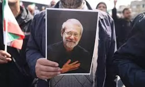 ‘ഓരോ തുള്ളി രക്തത്തിനും ഇസ്രായേലും യു.എസും വിലയൊടുക്കേണ്ടിവരും...’; ലാരിജാനിയുടെ വധത്തിന് പകരം ചോദിക്കുമെന്ന് മുജ്തബ ഖാംനഈ ‘ഓരോ തുള്ളി രക്തത്തിനും ഇസ്രായേലും യു.എസും വിലയൊടുക്കേണ്ടിവരും...’; ലാരിജാനിയുടെ വധത്തിന് പകരം ചോദിക്കുമെന്ന് മുജ്തബ ഖാംനഈ