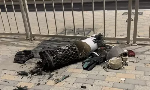 ബു​ധ​നാ​ഴ്ചയും ആ​ക്ര​മ​ണ​ം; റാസ് ലഫാൻ ഇൻഡസ്ട്രിയൽ   സിറ്റിയിൽ മിസൈൽ ആക്രമണം