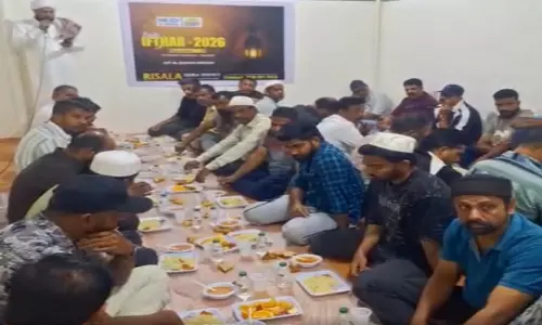 ഐ.​സി.​എ​ഫ്​ അ​ൽ ഖ​സീം ‘ഡെ​യി​ലി ഇ​ഫ്താ​ർ’: സ്നേ​ഹ​വി​രു​ന്നി​ൽ പ്ര​മു​ഖ​ർ പ​ങ്കെ​ടു​ത്തു