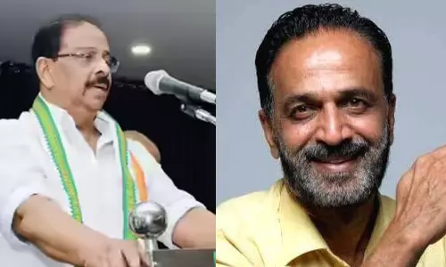 ‘സുധാകരൻ ബി.ജെ.പിയിലേക്ക് വരണം, കേരള രാഷ്ട്രീയത്തിൽ വലിയ മാറ്റമുണ്ടാക്കും’; സ്വാഗതം ചെയ്ത് മുൻ കോൺഗ്രസ് നേതാവ് ‘സുധാകരൻ ബി.ജെ.പിയിലേക്ക് വരണം, കേരള രാഷ്ട്രീയത്തിൽ വലിയ മാറ്റമുണ്ടാക്കും’; സ്വാഗതം ചെയ്ത് മുൻ കോൺഗ്രസ് നേതാവ്